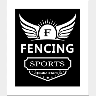 Sports Fencing Posters and Art